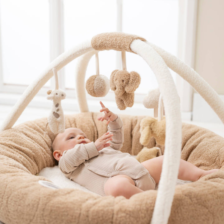 Nattou Super Stuffed Playmat With Arches - Teddy