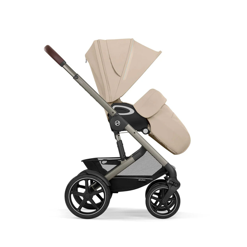 Cybex Talos S Lux 10-Piece Cloud G Travel System Bundle - Almond Beige