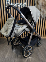 PRE LOVED Oyster 3 Pram & Pushchair - Creme Brulee