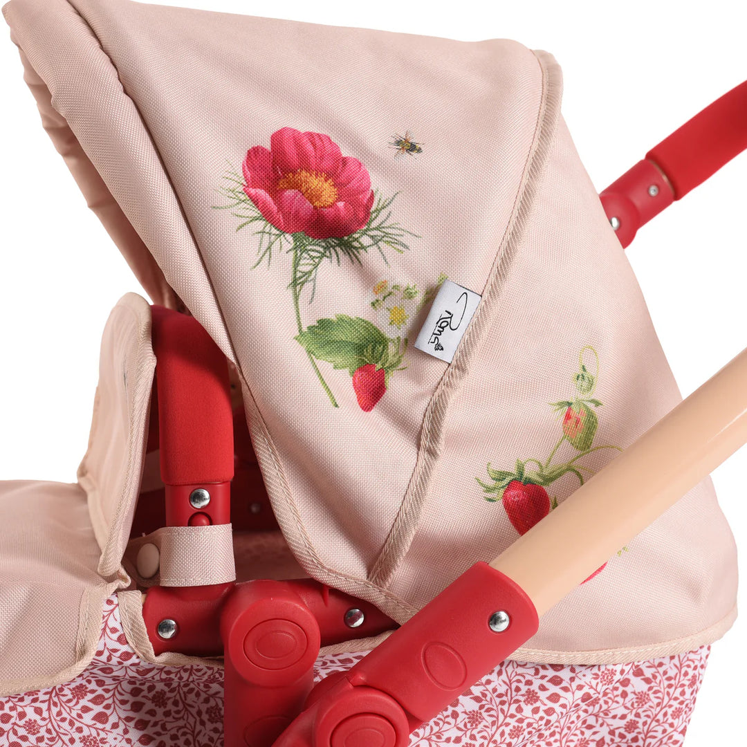 Roma RHS Single Dolls Pram - Floral