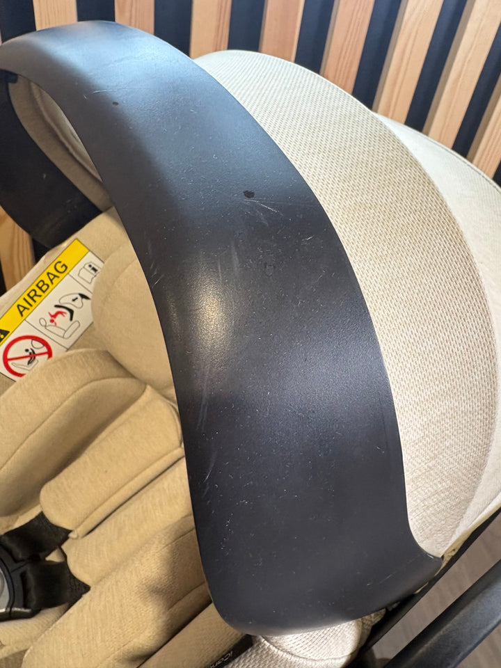 PRE LOVED iCandy Peach 7 w/ Cocoon Car Seat Travel System - Biscotti