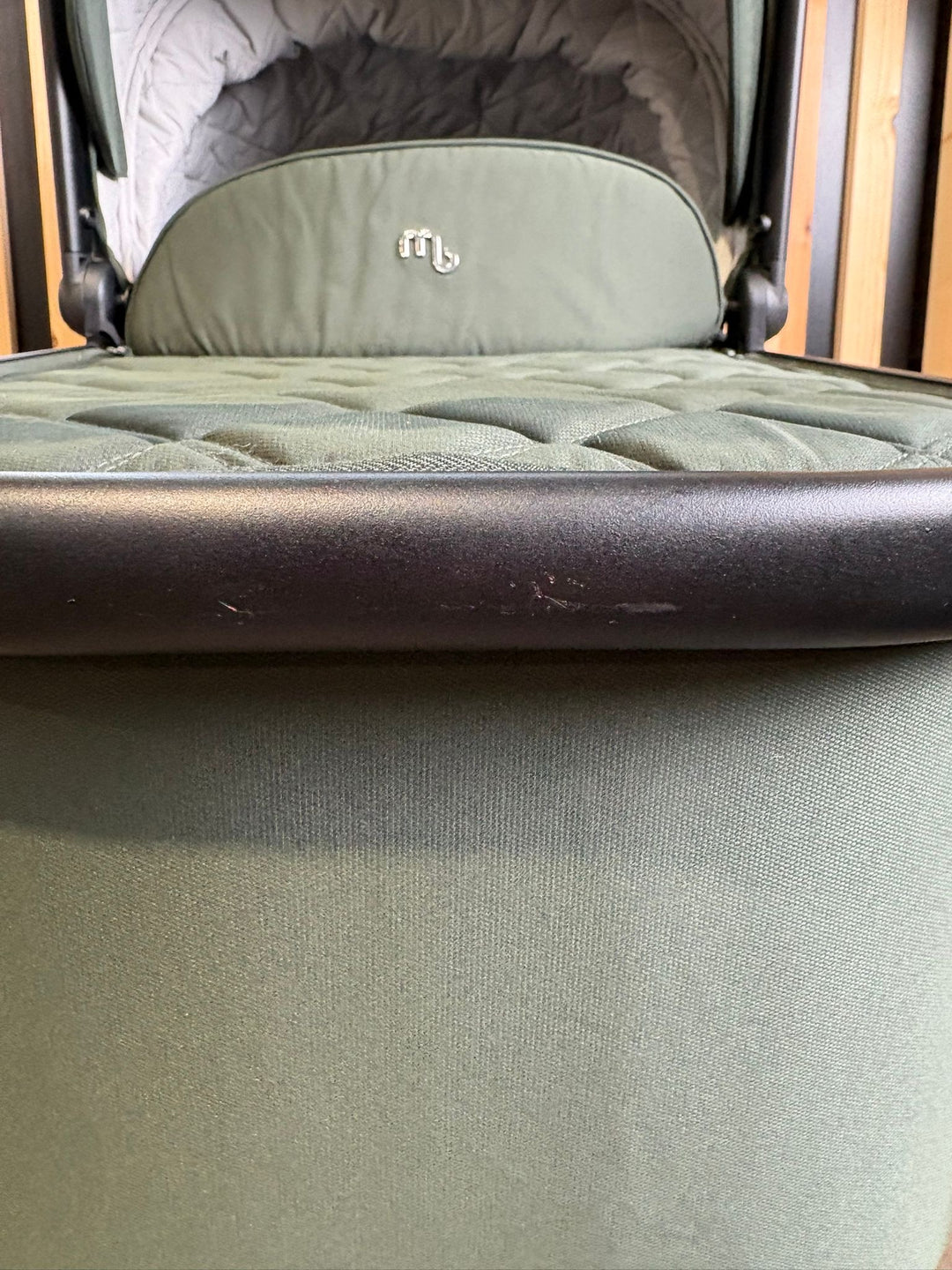 PRE LOVED My Babiie MB450i Travel System - Forest Green