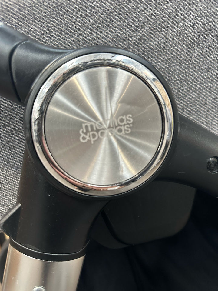 PRE LOVED Mamas & Papas Pram & Pushchair - Grey Twill