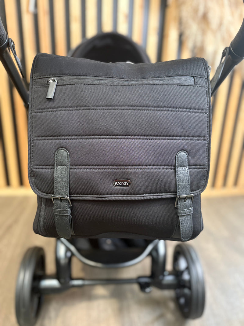 PRE LOVED iCandy Peach 7 Travel System - Jet/Black
