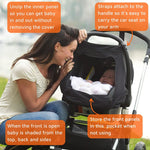 SnoozeShade - Car Seat Sun Shade