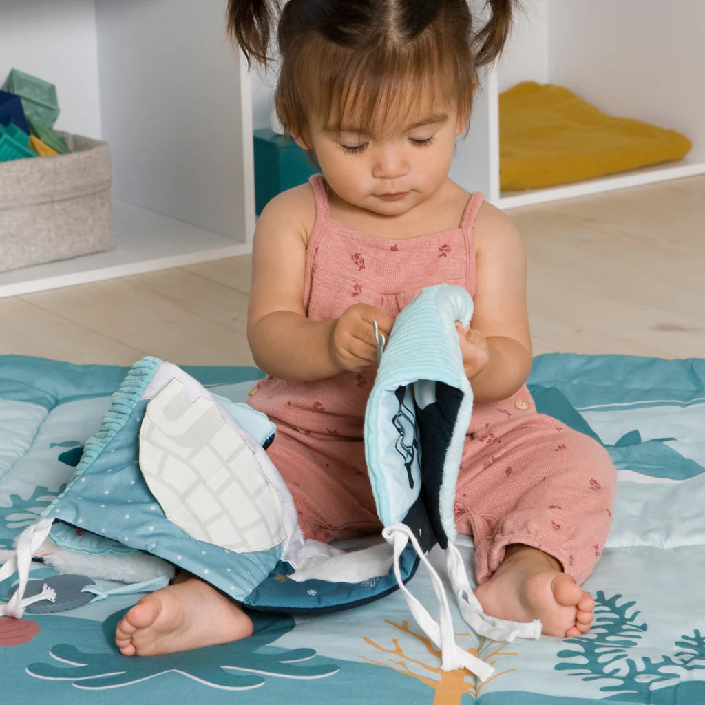 Little Big Friends 2in1 Soft Activity Book - Ocean