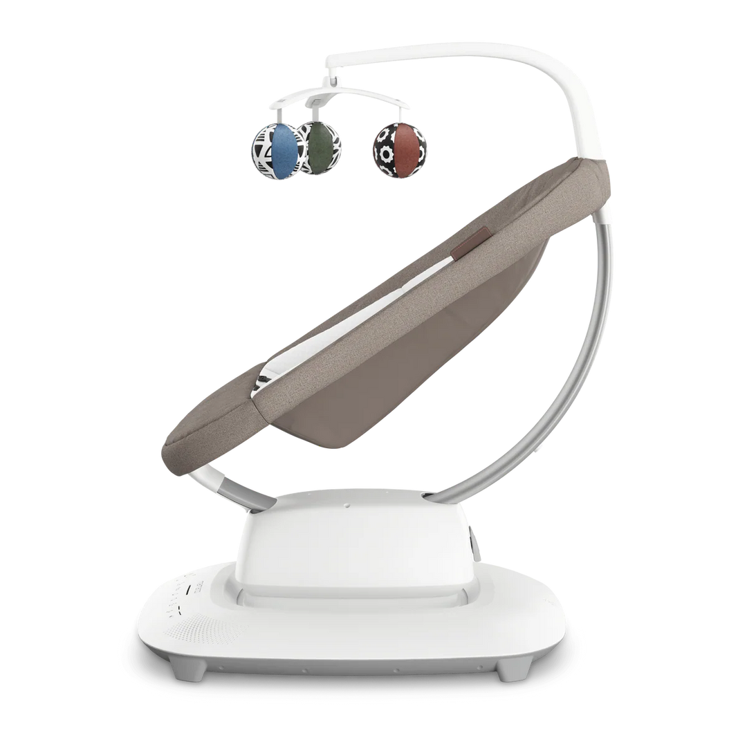 Uppababy Mamaroo Smart Swing - Wells (Dark Taupe Melange)