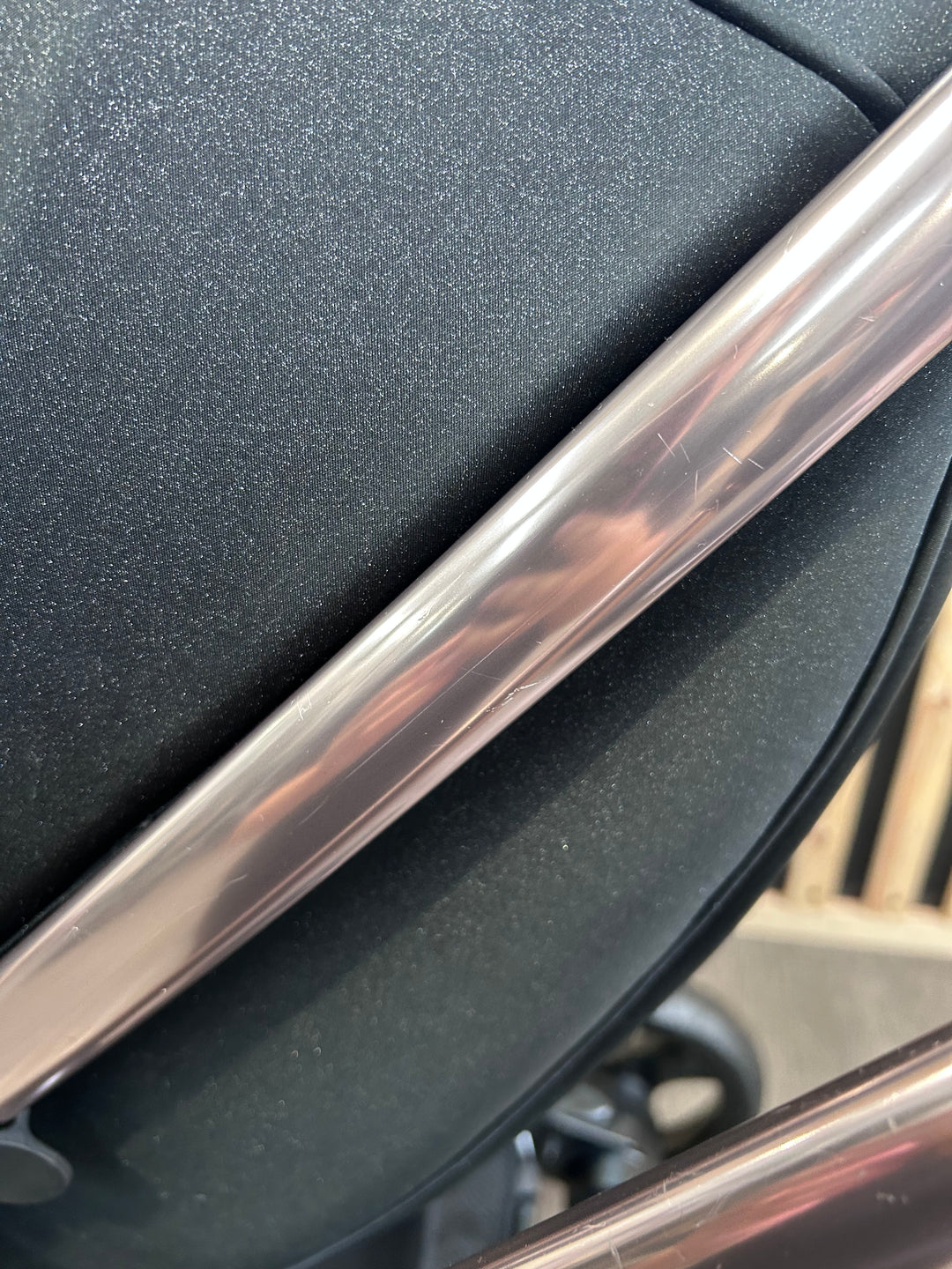 PRE LOVED egg Pushchair + Footmuff - Diamond Black