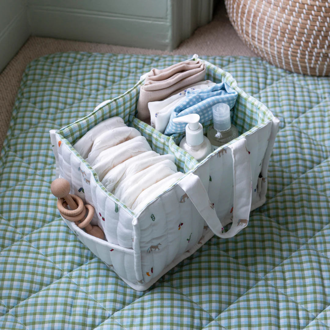 Avery Row Nappy Caddy - Little Farm