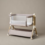 Obaby Cloud Bedside Crib - Nutmeg