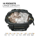 Kiin Allis Baby Plus Changing Bag & Changing Mat - Black