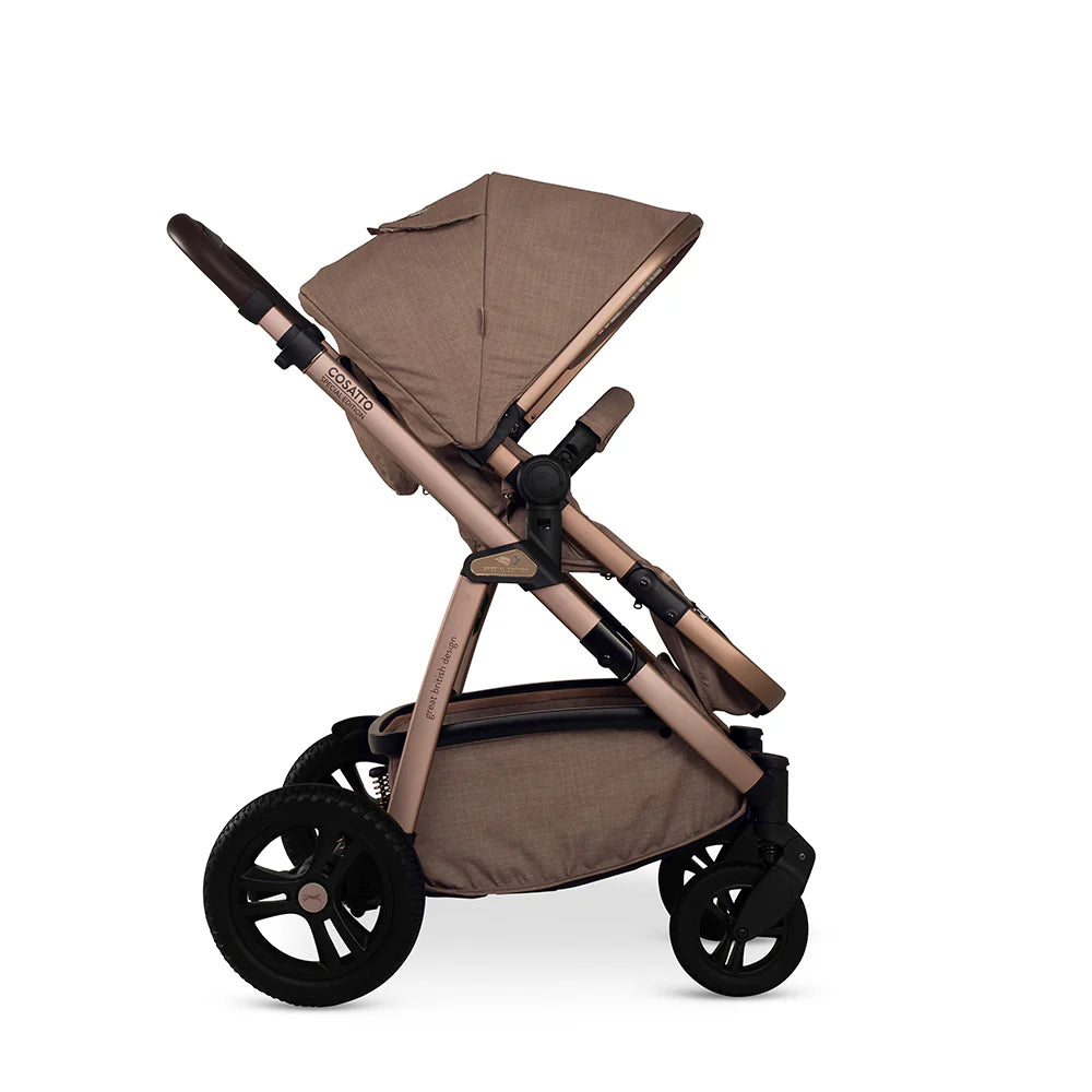 Cosatto Wow 3 Special Edition All Stage Family Rotate & Recline 2 Base Bundle - Tiger Tale