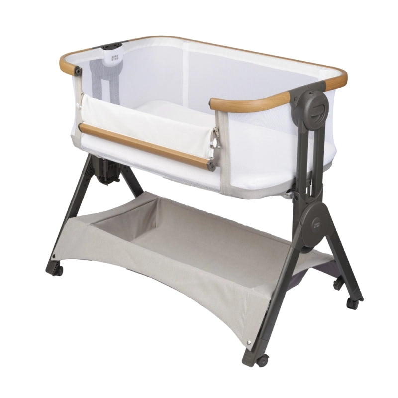 Bababing Nova Bedside Crib & Travel Cot - Neutral