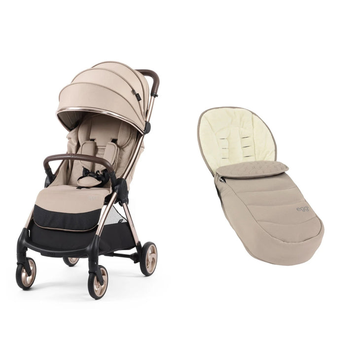 Egg Z Stroller & Footmuff - Feather