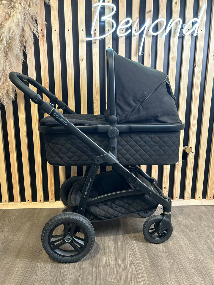 EX DISPLAY Cosatto Wow 2 Pram - Silhouette (Carrycot & Chassis Only)