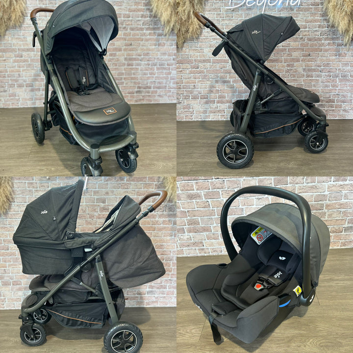 PRE LOVED Joie Mytrax Travel System Inc Ramble Carrycot & I Snug Car Seat