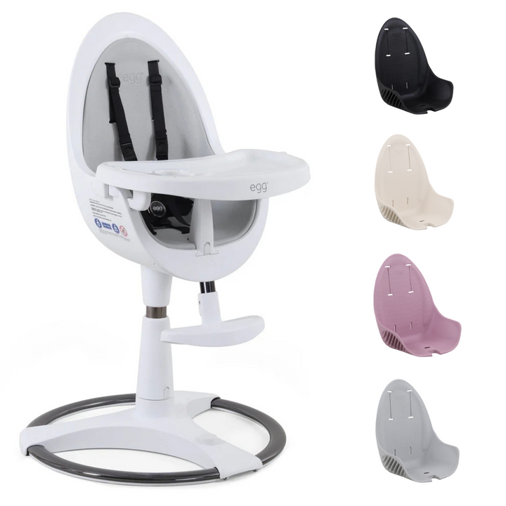 egg Home Highchair - White
