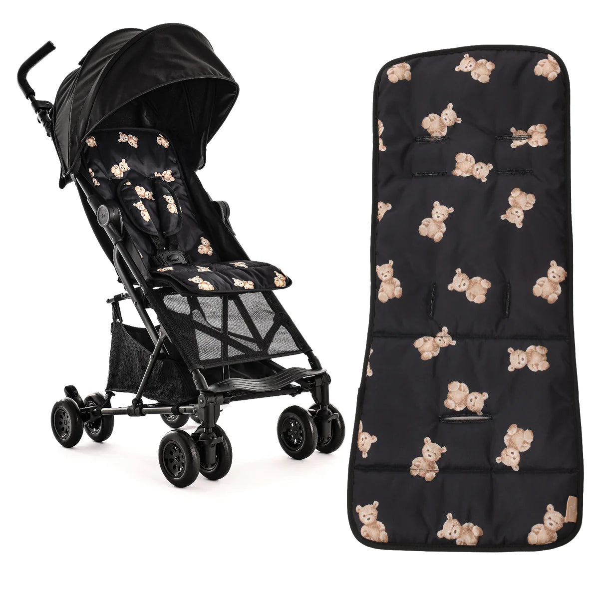 Roma Rizzo 2 Travel Stroller - Teddy Black