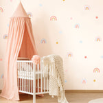 Stickerscape Rainbows & Stars Wall Sticker Pack