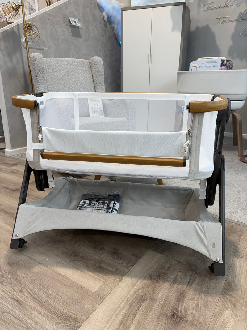 EX DISPLAY Bababing Bedside Crib & Travel Crib - Beige