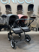 PRE LOVED Bugaboo Donkey5 Duo Pushchair - Grey Melange/Morning Pink