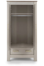 DAMAGED BabyStyle Charnwood Bordeaux Wardrobe - Oatmeal (COLLECTION OR LOCAL DELIVERY)