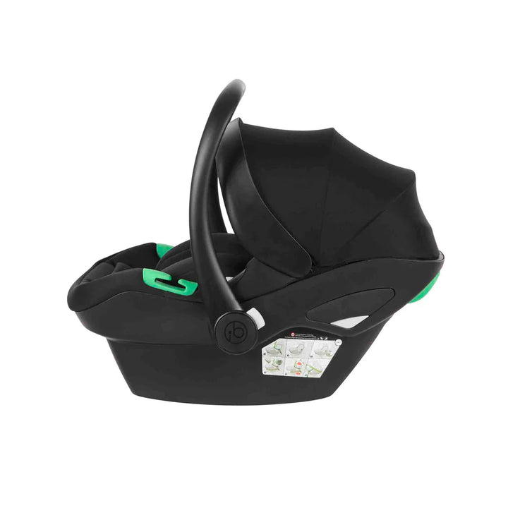Ickle Bubba Stomp Luxe 12 Piece Travel System Inc I-Size Nimbus Spin Car Seat + Isofix Base