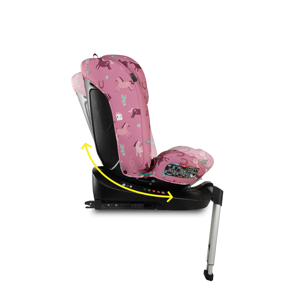 Cosatto Get Set Grow Plus i-Size 360 Car Seat – Pony Party