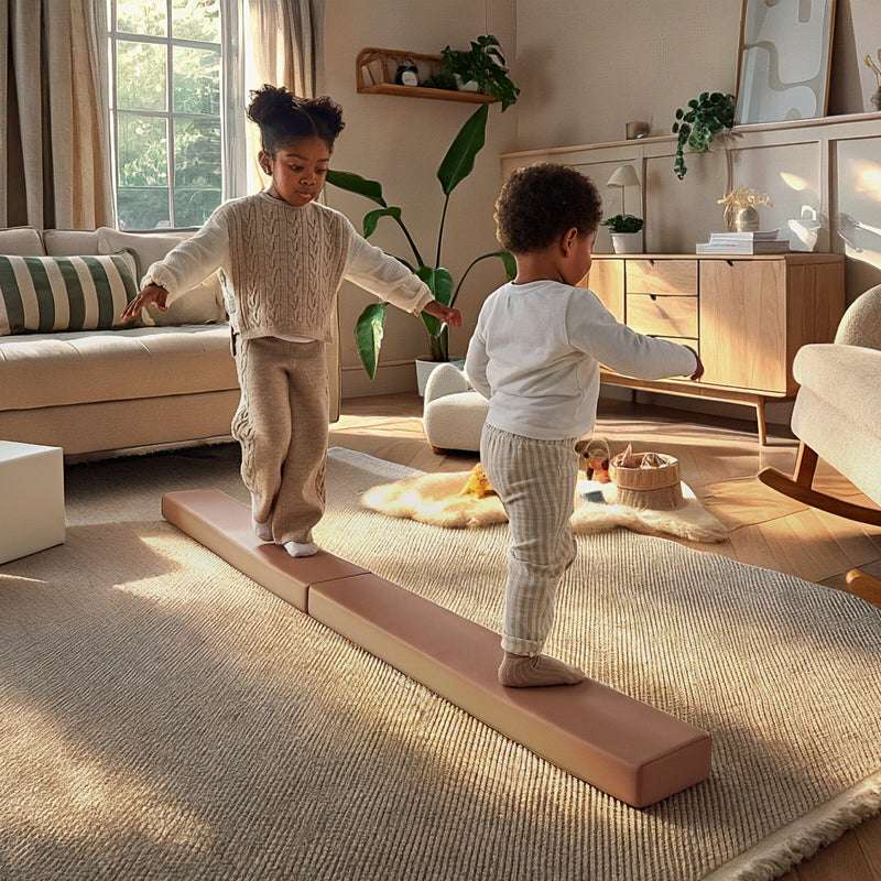 CuddleCo Soft Play Balance Beam - Tuscany