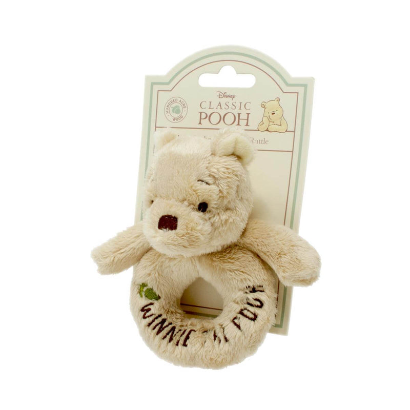 Winnie the Pooh Hundred Acre Wood  Ring Rattle