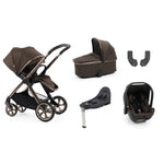 Oyster4 Travel System Bundle Inc Capsule Car Seat - Chocolate Velvet
