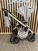 EX DISPLAY Mee-go Milano Natura 2-in-1 Travel System - Cappucino