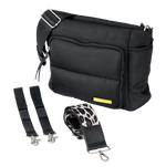 Bababing Joey Cross Body Changing Bag - Black