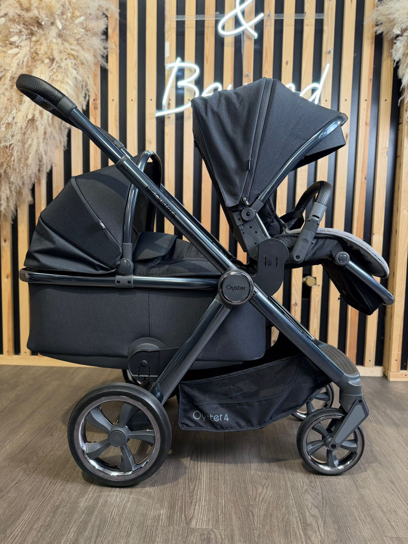 PRE LOVED Babystyle Oyster4 Tandem Bundle - Carbonite