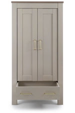 DAMAGED BabyStyle Charnwood Bordeaux Wardrobe - Oatmeal (COLLECTION OR LOCAL DELIVERY)
