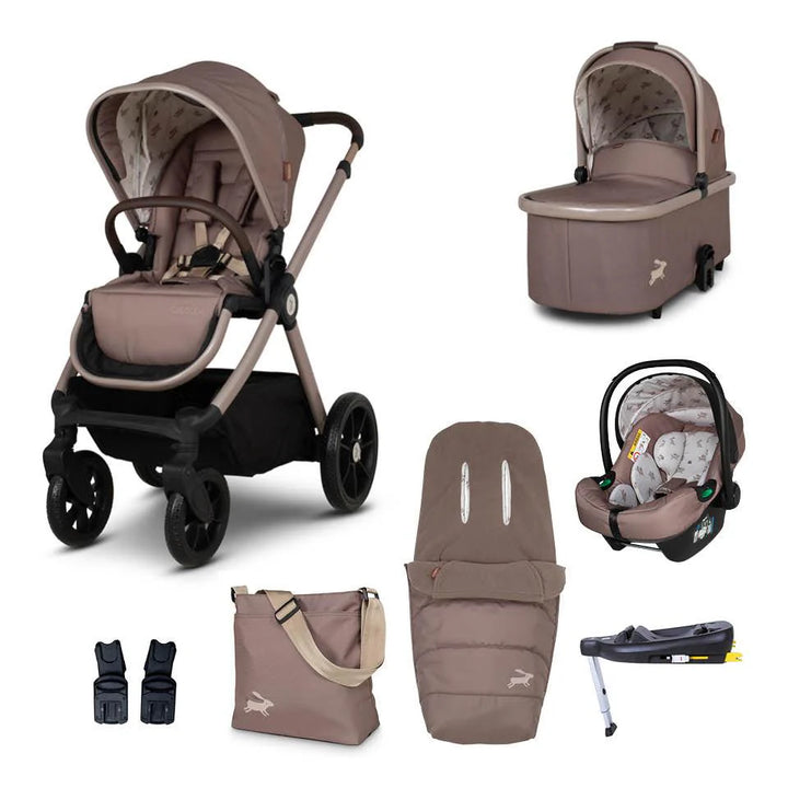 Cosatto Giggle 4 Everything Travel System + Bebeconfort Home Bundle - Lollop