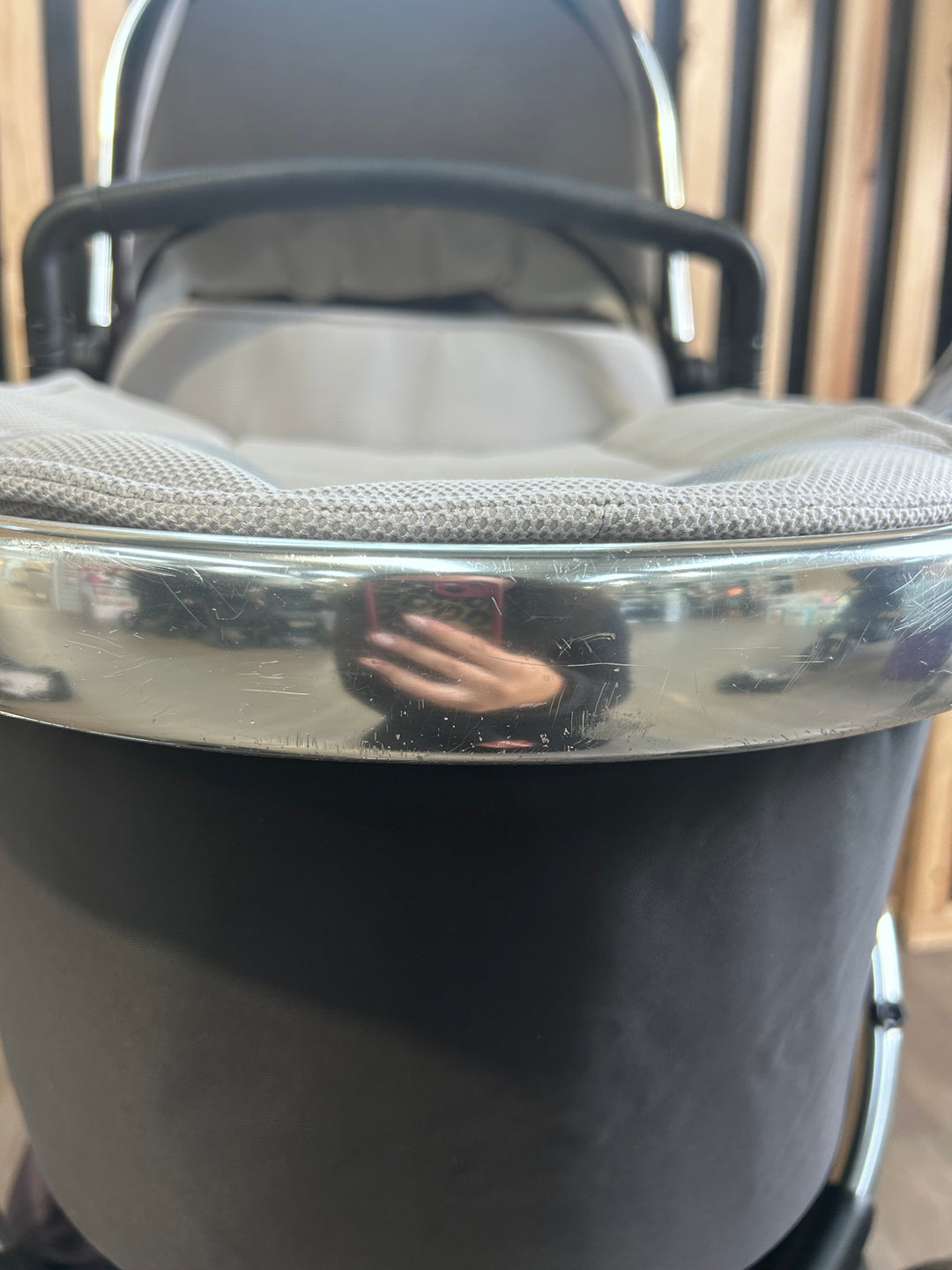 PRE LOVED iCandy Peach 5 2-in-1 Travel System - Beluga Grey