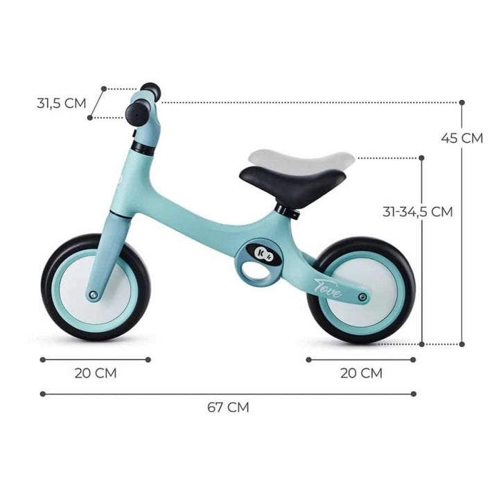 Kinderkraft TOVE Balance Bike - Summer Mint