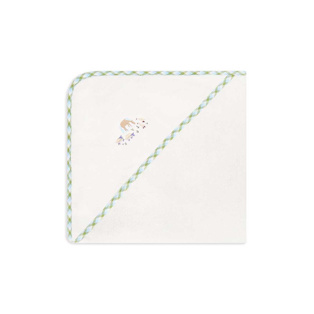 Avery Row Baby Hooded Towel - Little Farm