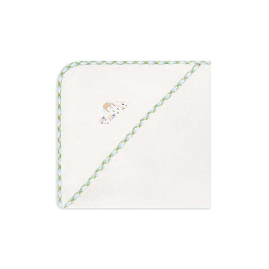 Avery Row Baby Hooded Towel - Little Farm
