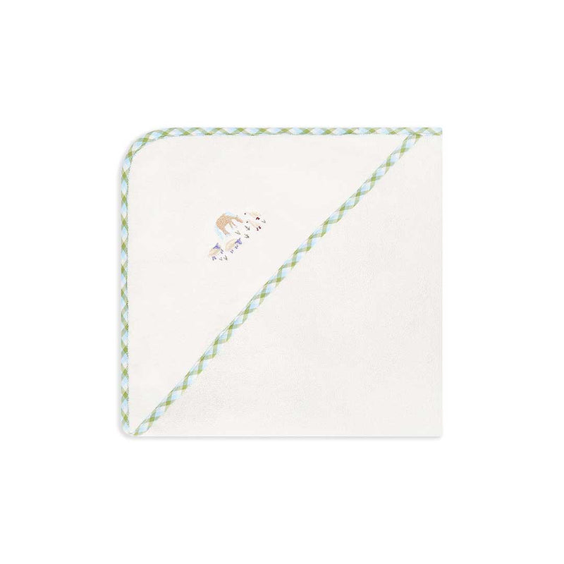 Avery Row Baby Hooded Towel - Little Farm