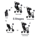 SmarTrike Wonder Max Stroller Trike - Jet Black