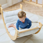 Tutti Bambini Scala Montessori Pikler Play Arch & Cushion - Natural
