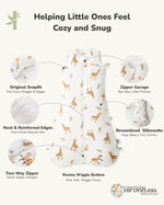 Momcozy Baby Sleeping Bag 1.5 TOG - Giraffe