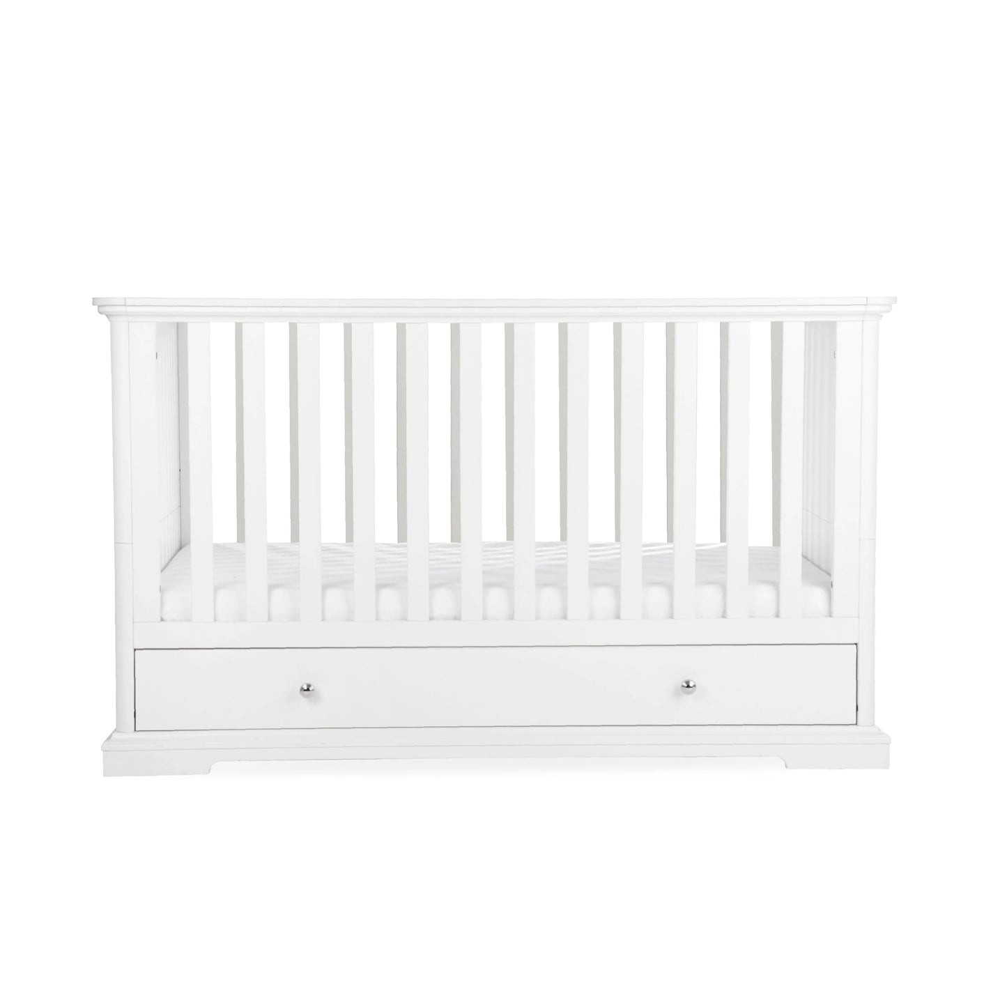 CuddleCo Beaumont Cot Bed - White