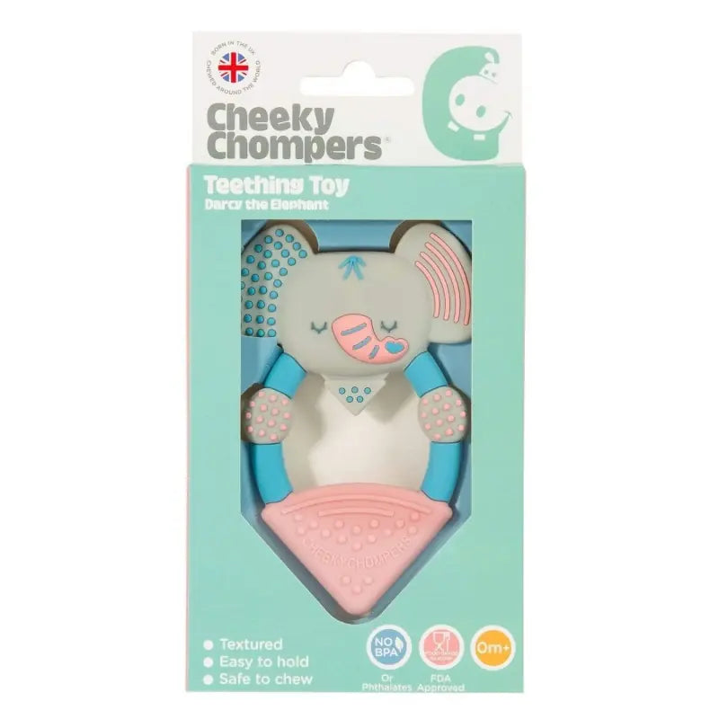Cheeky Chompers Teething Gift Box - Darcy The Elephant