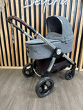 PRE LOVED Mamas & Papas Ocarro Pram, Pushchair + Accessories - Grey Tweed