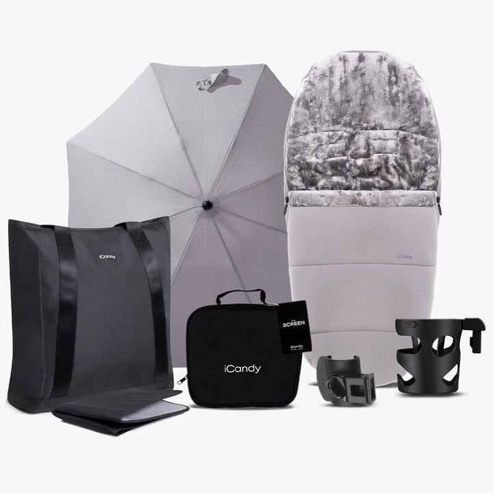 iCandy Core2 Complete Bundle - Storm Grey