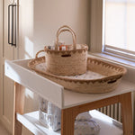 Avery Row Maize Changing Basket - Natural
