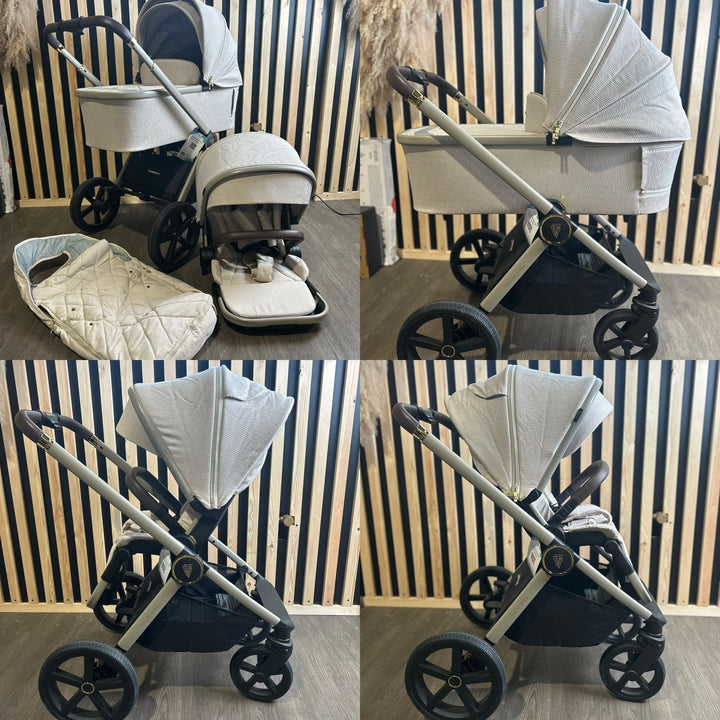 EX DISPLAY Venicci Tinum Upline Travel System - Stone Beige